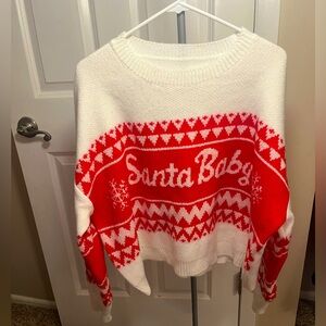 Shein Santa Baby Sweater